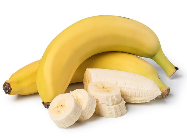 Бананы на Светлом фоне