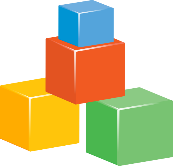 Кубики мультяшные