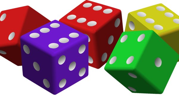 Кубики на прозрачном фоне