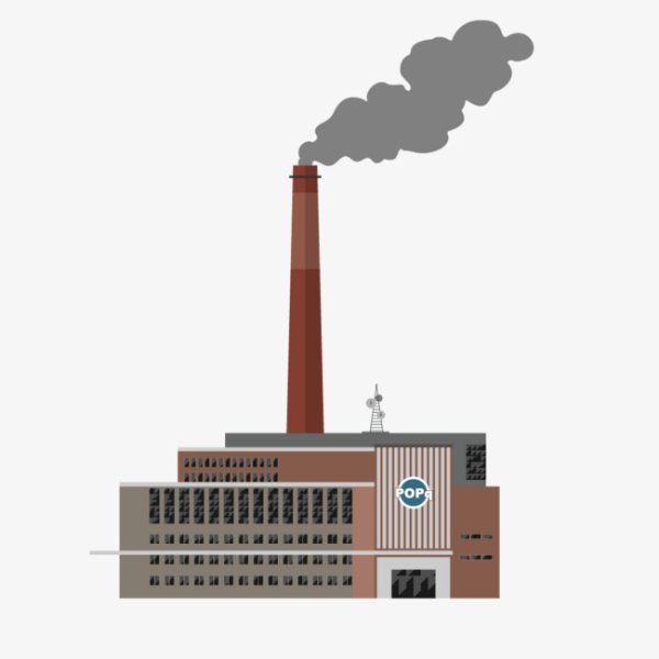 Завод рисунок