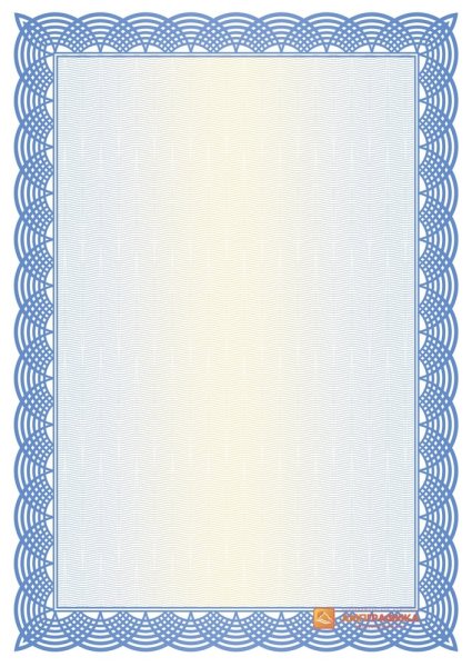 Рамка для сертификата