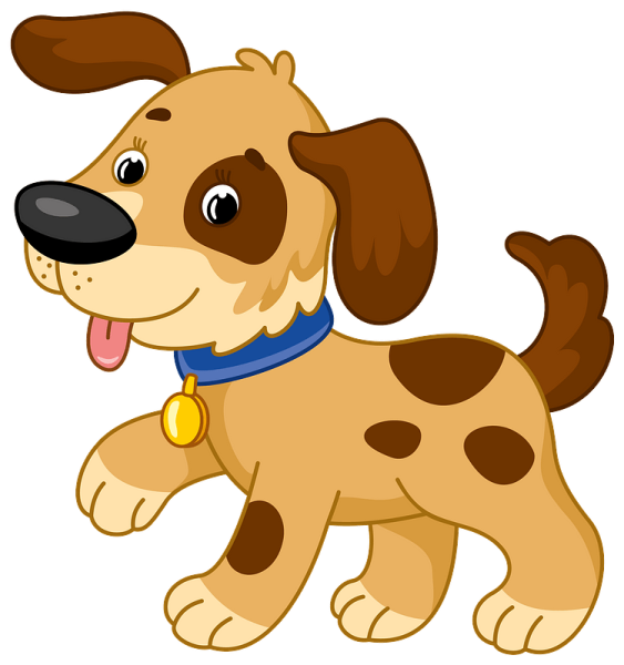 Собачка мультяшная