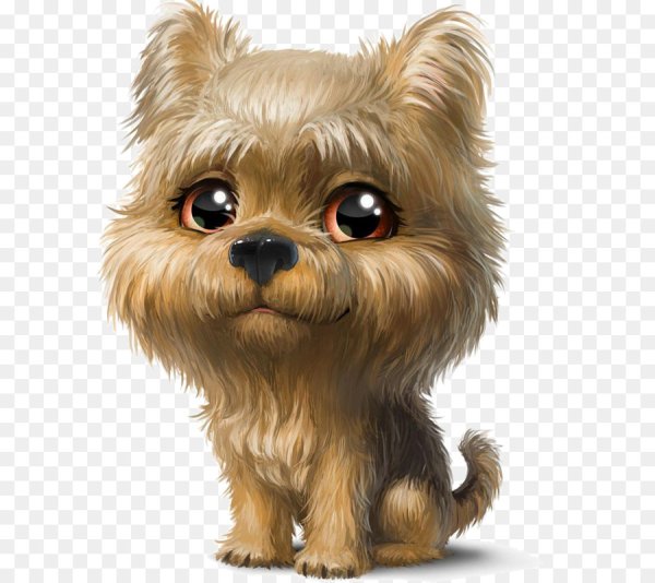 Воспитанный щенок клипарт