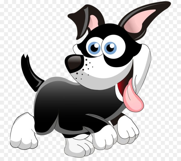 Собачка мультяшная