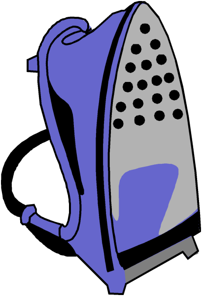 Утюг силуэт