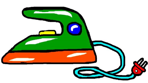 Утюг мультяшный