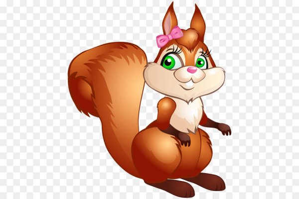 Белка мультяшная