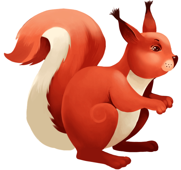Белка клипарт