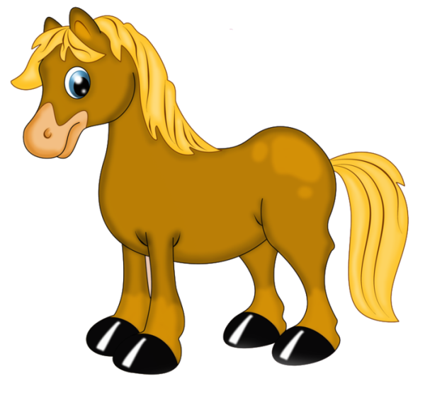 Лошадь мультяшный