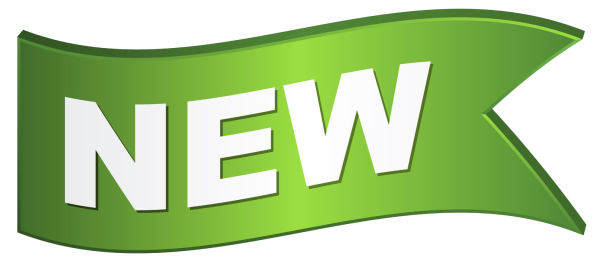 Значок New на прозрачном фоне