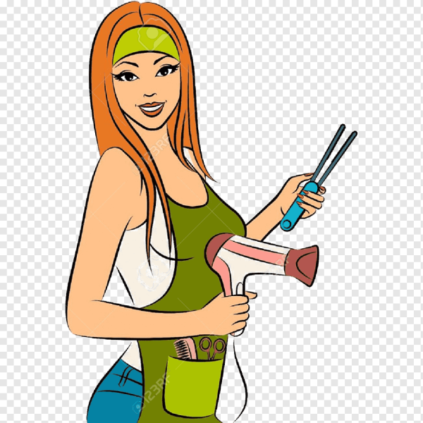 Парикмахер мультяшный