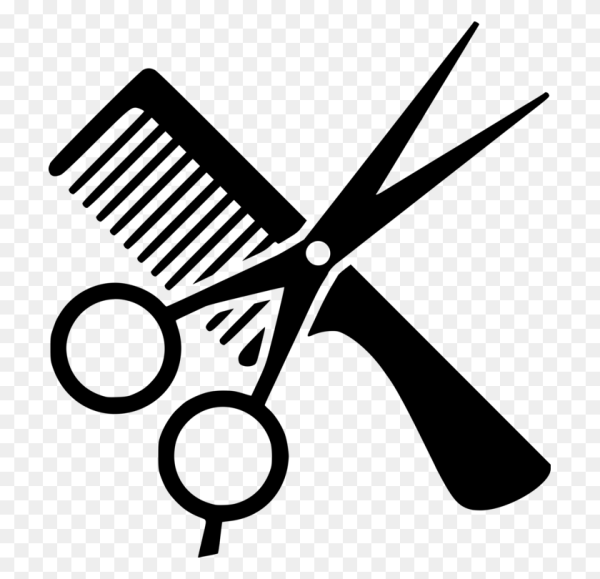 Ножницы и расческа