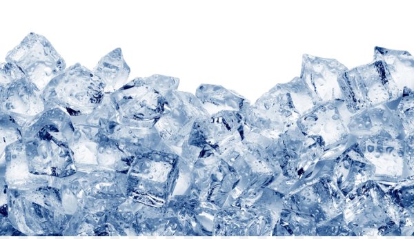 Кусочки льда