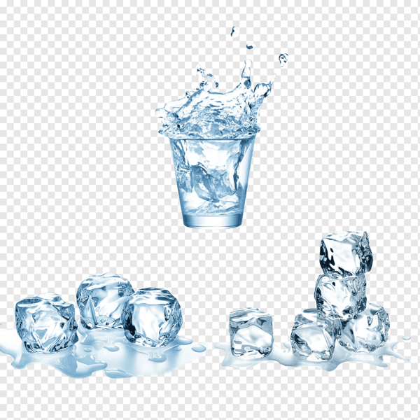 Векторный кубик льда