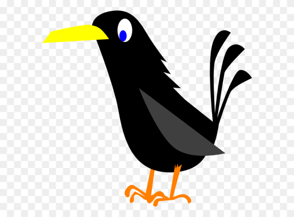 Карга мультяшный