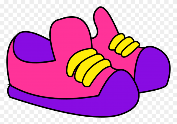 Ботинок мультяшный