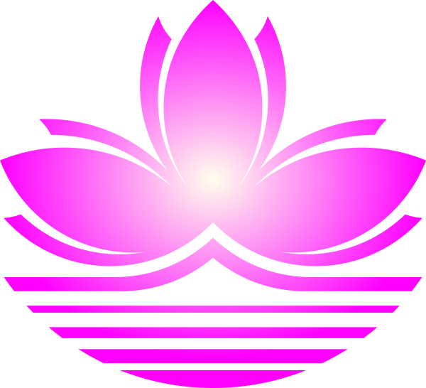 Логотип Лотос на прозрачном фоне