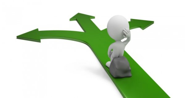 Человечек на распутье