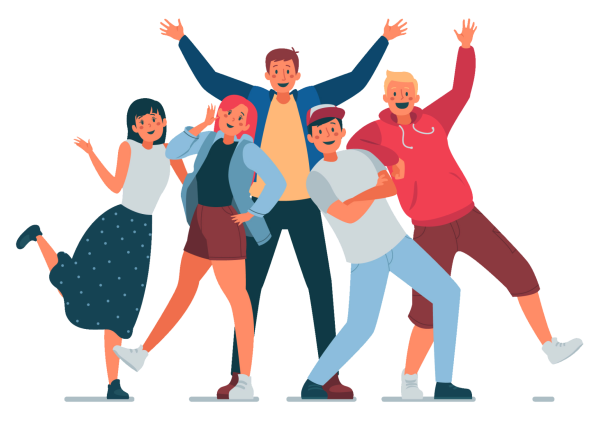 Векторные иллюстрации люди