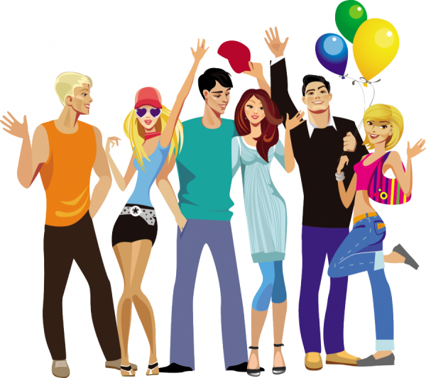 Молодежь иллюстрация