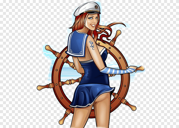 Морячка мультяшная