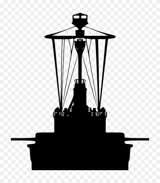 Крейсер Аврора силуэт