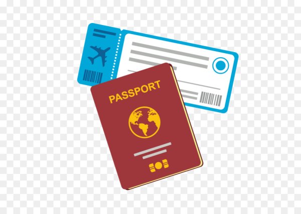 Паспорт векторное изображение