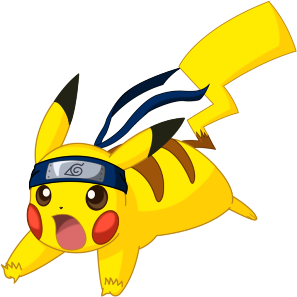 Пикачу на прозрачном фоне