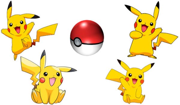 Пикачу печать