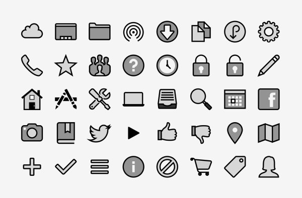 Векторные значки