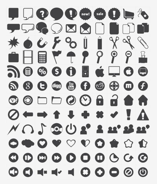 Векторные значки