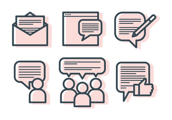 Пиктограмма отзывы