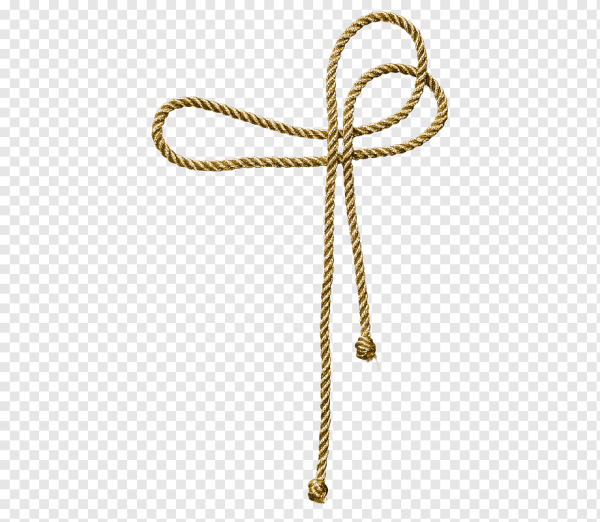Веревка на прозрачном фоне