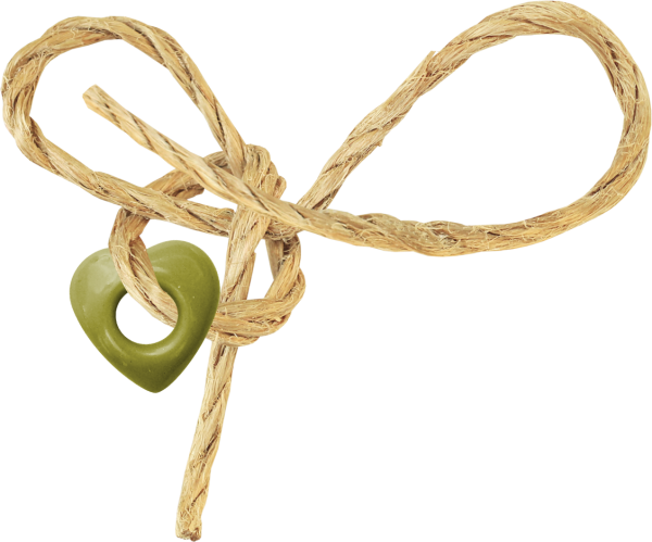 Бантик из веревочки