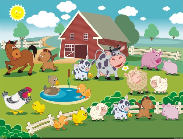 Ферма животных для детей