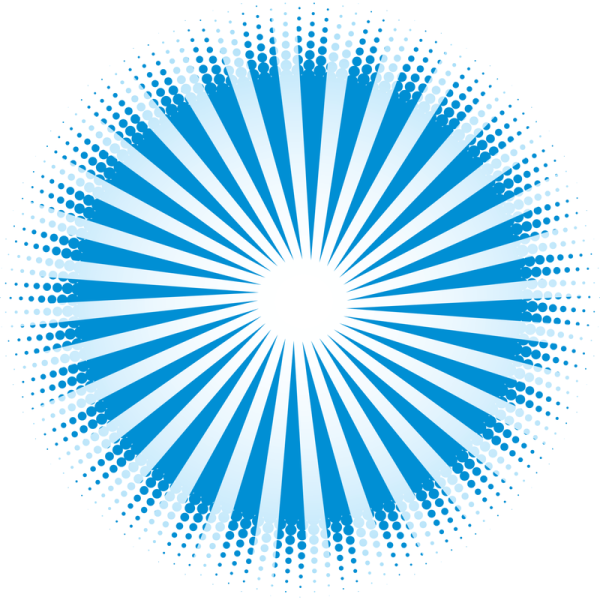 Круг с лучами