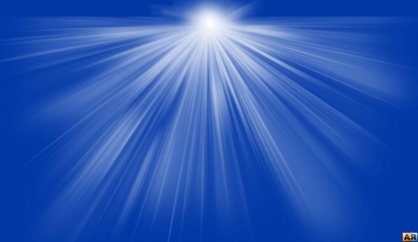 Свечение лучи