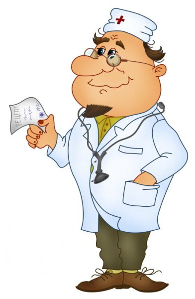 Медработник мультяшный