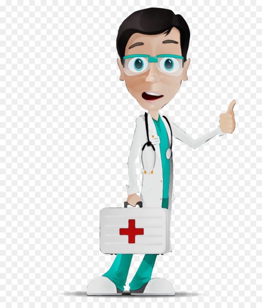 ЛОР врач мультяшный