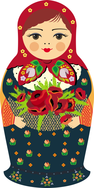 Разрезная Матрешка