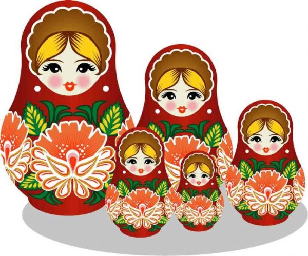 Веселые матрешки