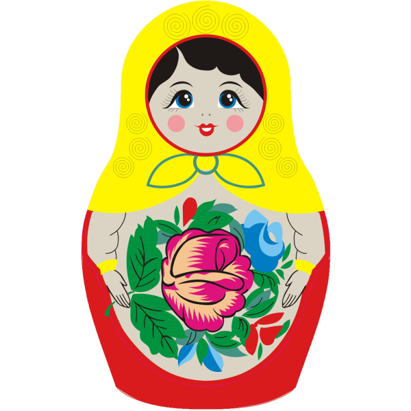 Семеновская Матрешка вектор