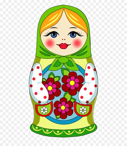 Семеновская Матрешка вектор
