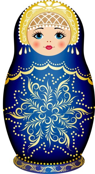 Матрешки для печати