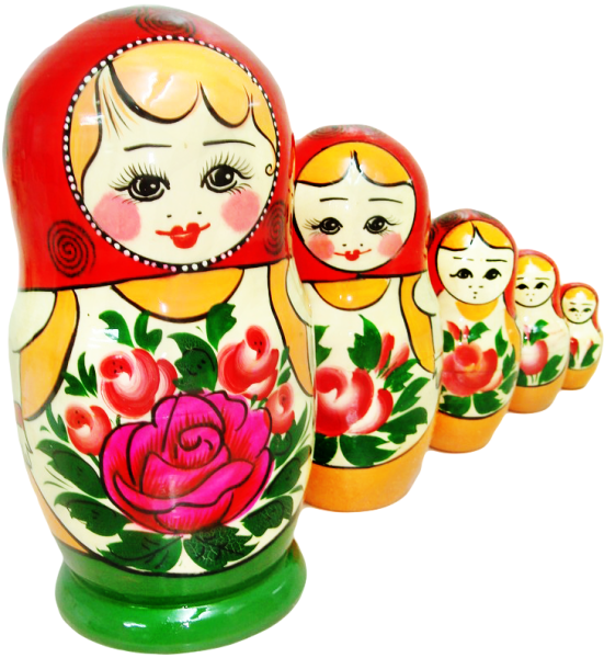 Матрешки по росту