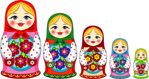 Матрешки по росту