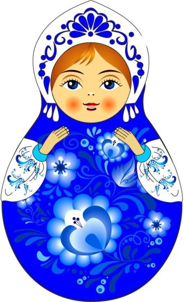 Матрешки для печати