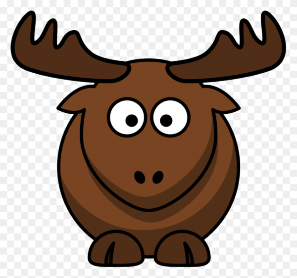 Лось мультяшка