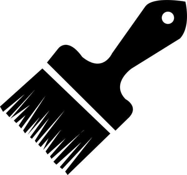 Кисть мультяшная