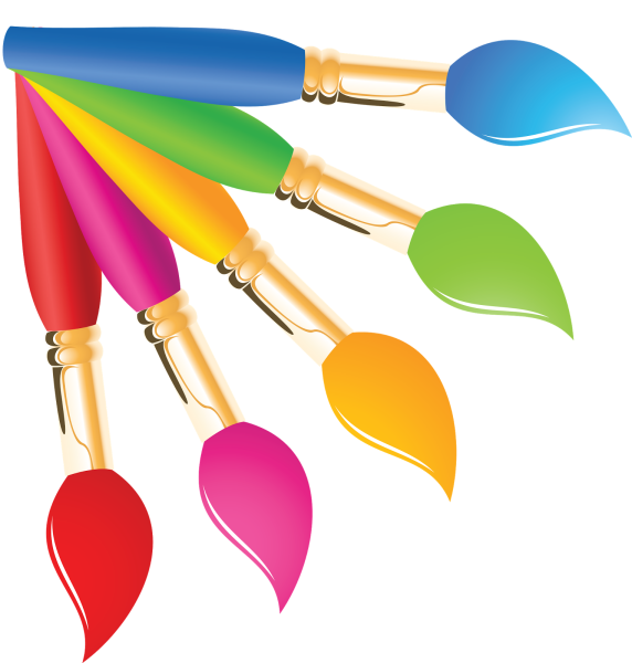 Малярная кисть для рисования